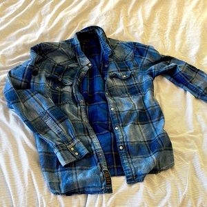 Lucky True indigo western shirt - vintage and cool